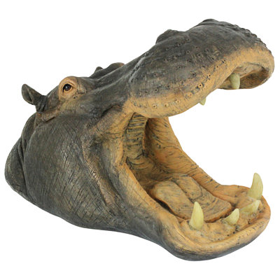 Statue Huey l'hippopotame