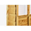 Powersheds 8 x 4ft Timber Overlap Windowless Apex Garden Shed