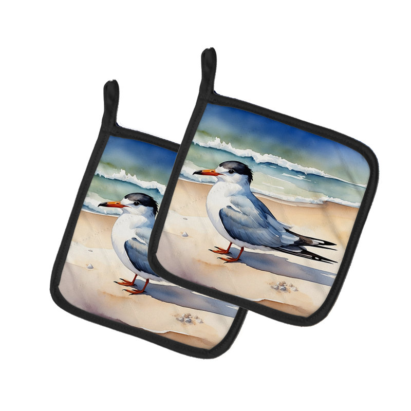 Tern Resting Pair of Pot Holders