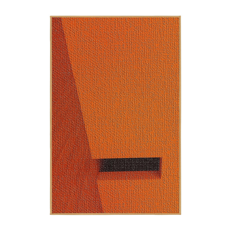 Tapis orange Donnay, Rectangle 2 pi x 5 pi