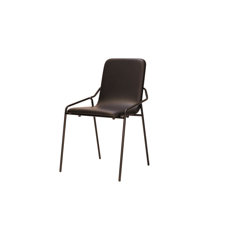 Chaise d'appoint Dupont, Noir, Noir