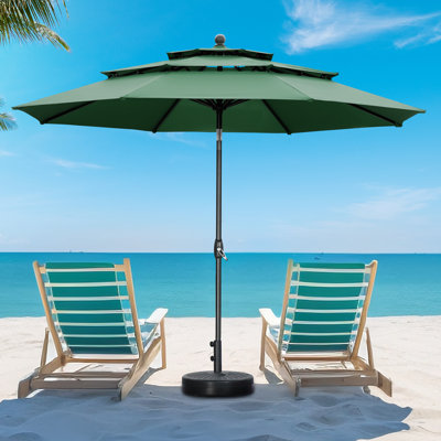 10FT Patio Umbrella With Base