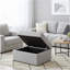 Repose-pieds avec rangement - gris-1447541676