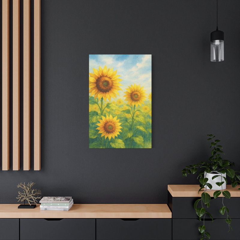 Aaroon Single Picture Frame Print on Canvas, 91.44 cm H x 60.96 cm W
