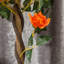 Set of 2 artificial plants rose floral in Pot-135948708
