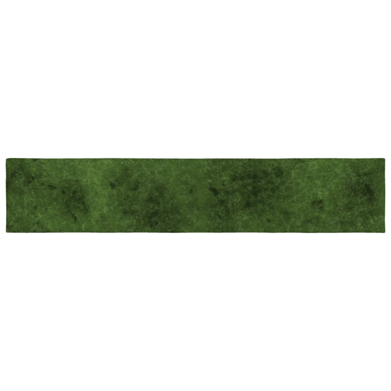 Menorca 2-1/2 In. X 12-7/8 In. Ceramic Wall Tile, Tourmaline Green