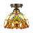 7.87'' Retro Semi Flush Light