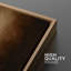 «Warm Bronze Fade Minimalist Wall Decor», reproduction d'art sur toile encadrée-120783459-120783464