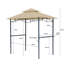 Gould 2.4m x 1.5m Metal BBQ Gazebo