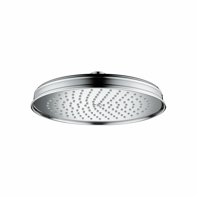 AXOR Montreux Showerhead 180 1-Jet, 2.5 Gpm, Chrome