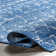 Maslah Geometric Moroccan Power Loom Performance Blue Rug