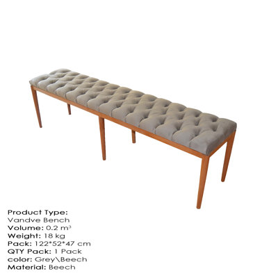 Vidal Upholstered Bench