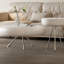 Table basse simple de style crème moderne