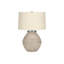 Lampe de table 25 "en béton crème