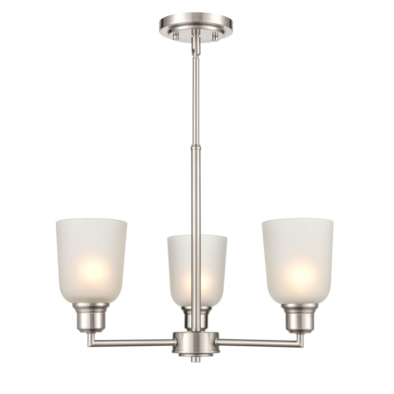 Lustre traditionnel unique à 3 lumières Amberle