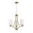 Deven 3 - Light Steel Dimmable Chandelier-92528322