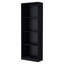 Bibliothèque à tablettes de rangement noires