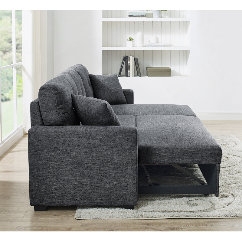 Canapé-lit modulaire avec rangement
