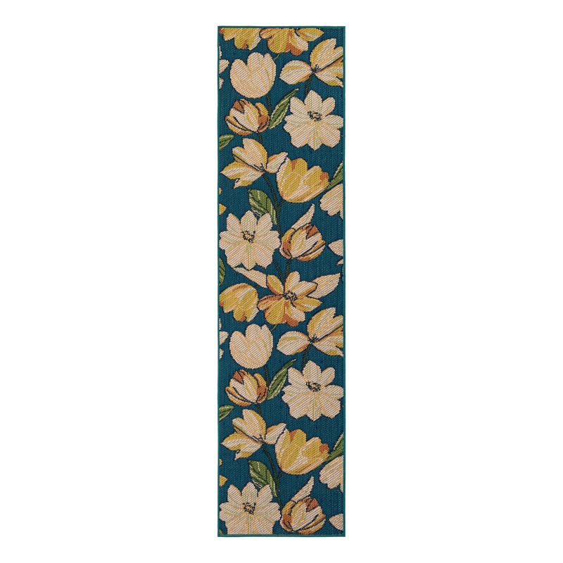Camalu Higgin Indoor/Outdoor Area Rug, Tapis de couloir 2 pi 7 po x 10 pi