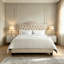 Upholstered Linen Panel Headboard-546702202-546702205
