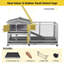 Weather Resistant Hutch with Ramp-1717742242