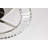 Nova - LED 23 Inch Round Flush Mount - Polished Nickel Finish - K9 Crystal