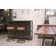 Bernardo Swivel Upholstered Adjustable Height Counter Stool with Metal Frame