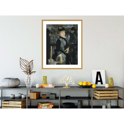 «Skating» par Edward Manet, impression giclée sur cadre