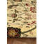Tapis crème / vert de style oriental Lozoya-26348515