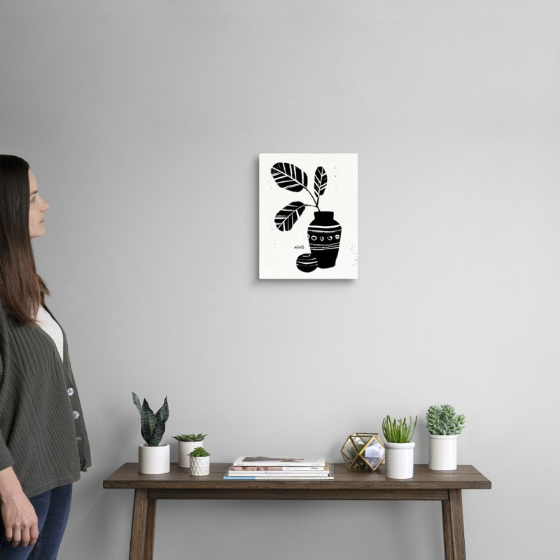 Art mural sur toile Botanical Sketches, Toile tendue, H 14 po x l 11 po