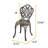 Berj 2 - Person Patio Dining Set Umbrella Hole Included Round Table-1448164136