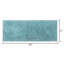Ensemble de tapis de bain luxueux en microfibre - 20 po x 32 po / 23 po x 39 po-2064094780