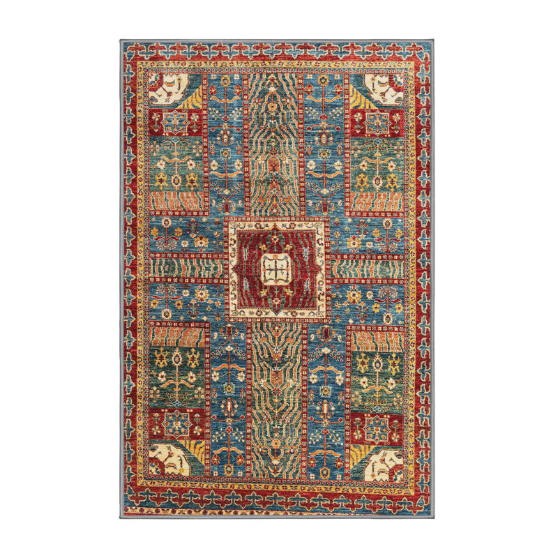 Tapis abstrait moderne 684, Rectangle 5 pi x 7 pi