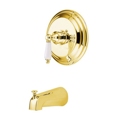 Vintage Single Handle Wall Mounted Tub Spout