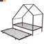 Lit plateforme simple en métal avec lit gigogne Wendelin par Harper Orchard