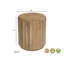 Table de bout en bois massif Josiane-652567965