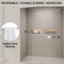 Double porte de douche coulissante-107383446