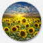 Champ de tournesols en fleurs - reproduction d'art sur bois massif-1465082410-1465082416-1381888076