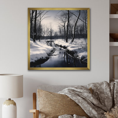 «Winter Scenery Wonderland» sur toile