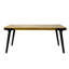 Table de salle à manger en bois pour 6 adultes