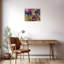 Art contemporain sur toile sans cadre 24 po x 18 po