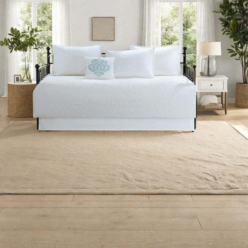 Comfort Cotton Bedding Sets, White Reversible Design For Home