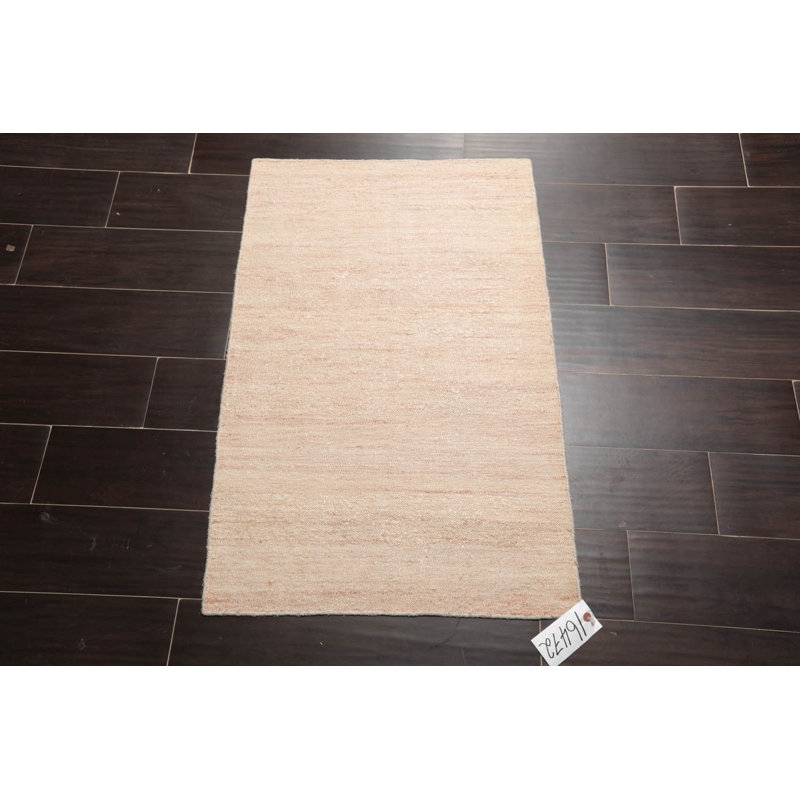 Kilim Non-Skid Kitchen Mat, Beige