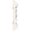 Rail de chaise fédéral H 4 3/8 po x P 3/4 po x L 94 1/2 po (répétition 6 3/8 po)