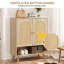 Armoire de rangement pour chaussures Boho Rattan