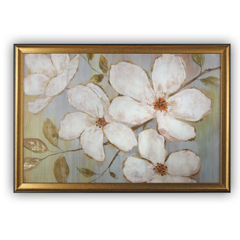 " White Blossoms " by Nan F