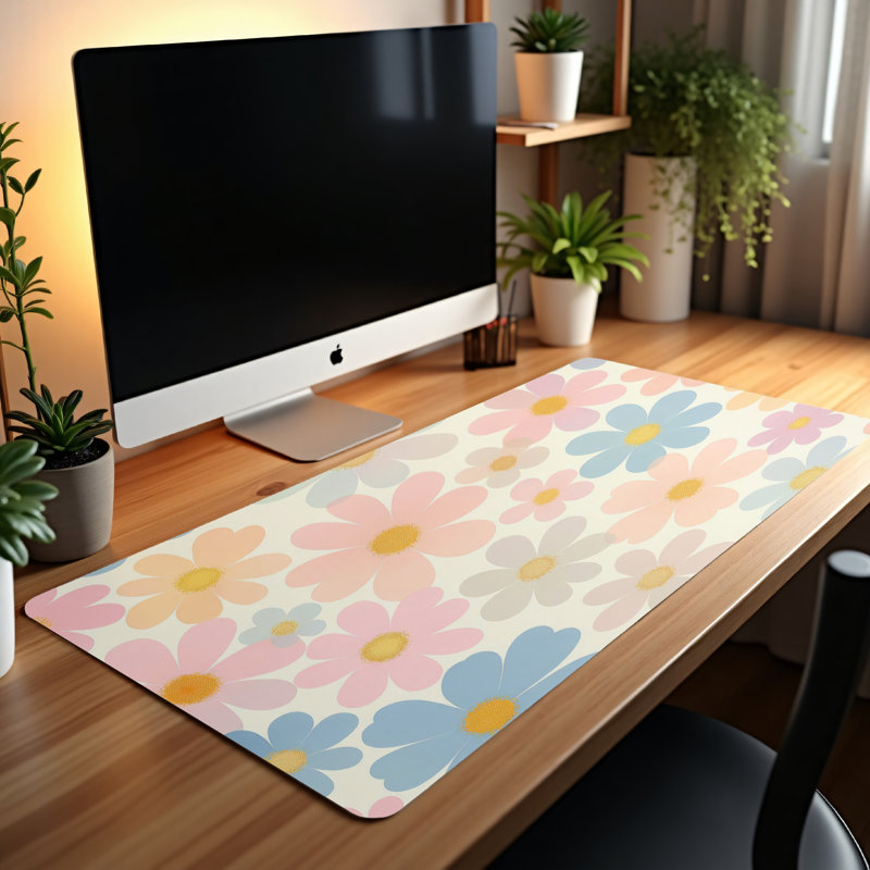 Polyester Desk Pad, 23.6x13.8