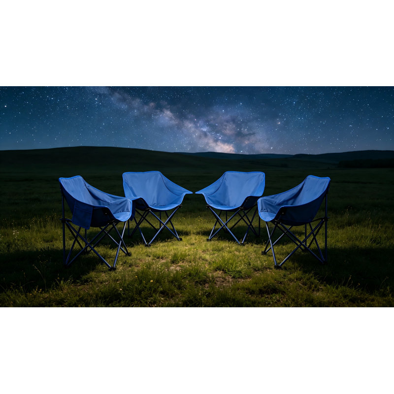Chaise de camping pliante, Blue