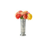 Silver 6.7" Metal Table Vase