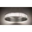 Luminaire suspendu cylindrique à 1 lumière DEL avec carreaux albâtre Coliseo-98201851